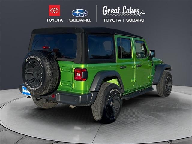 used 2019 Jeep Wrangler Unlimited car, priced at $22,888