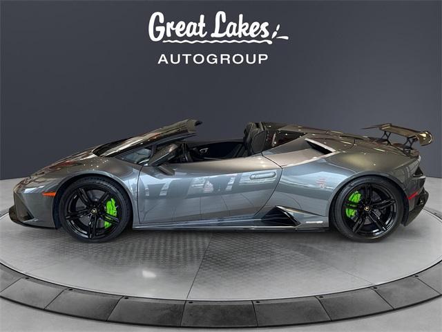 used 2021 Lamborghini Huracan EVO car, priced at $269,900