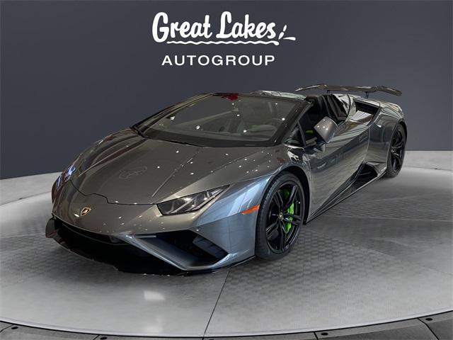used 2021 Lamborghini Huracan EVO car, priced at $269,900