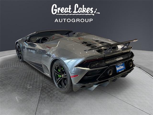 used 2021 Lamborghini Huracan EVO car, priced at $269,900