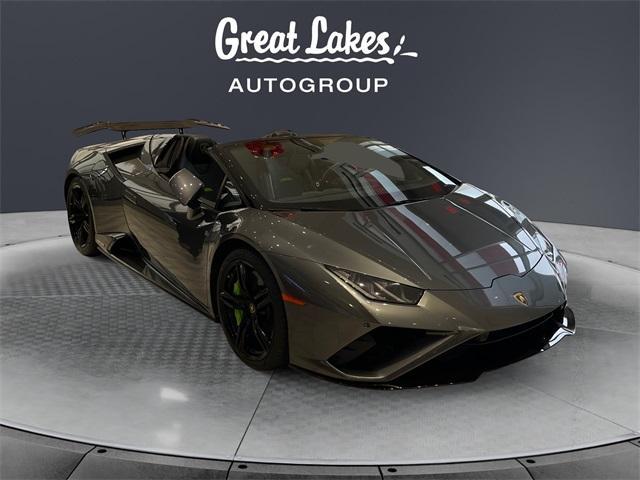 used 2021 Lamborghini Huracan EVO car, priced at $269,900