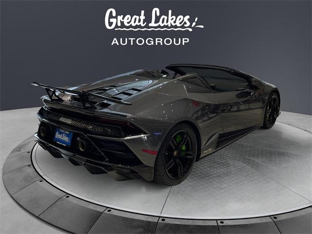 used 2021 Lamborghini Huracan EVO car, priced at $269,900