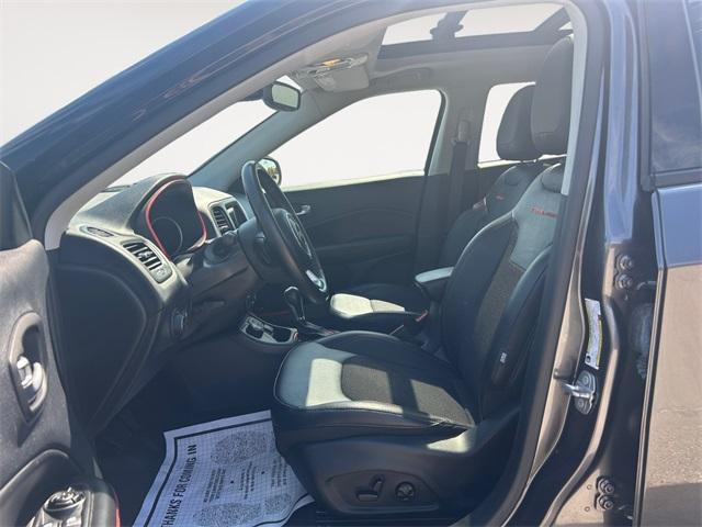 used 2021 Jeep Compass car, priced at $23,045