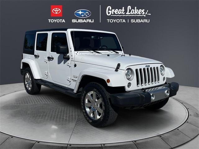 used 2017 Jeep Wrangler Unlimited car, priced at $19,955