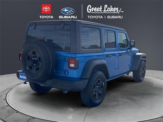 used 2024 Jeep Wrangler car, priced at $36,255