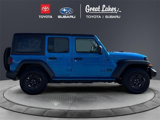 used 2024 Jeep Wrangler car, priced at $36,255