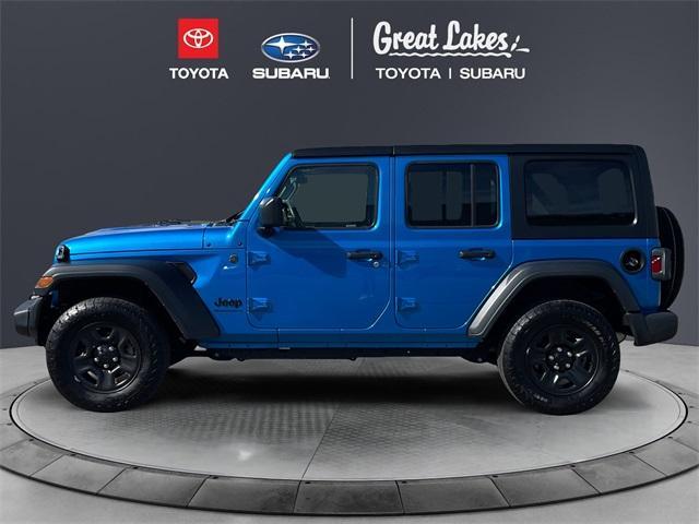 used 2024 Jeep Wrangler car, priced at $36,255