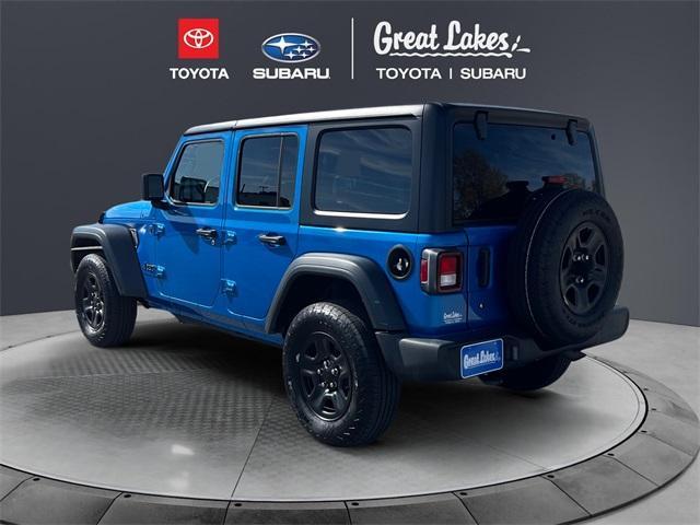 used 2024 Jeep Wrangler car, priced at $36,255