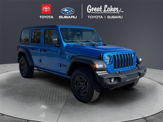 used 2024 Jeep Wrangler car, priced at $36,255