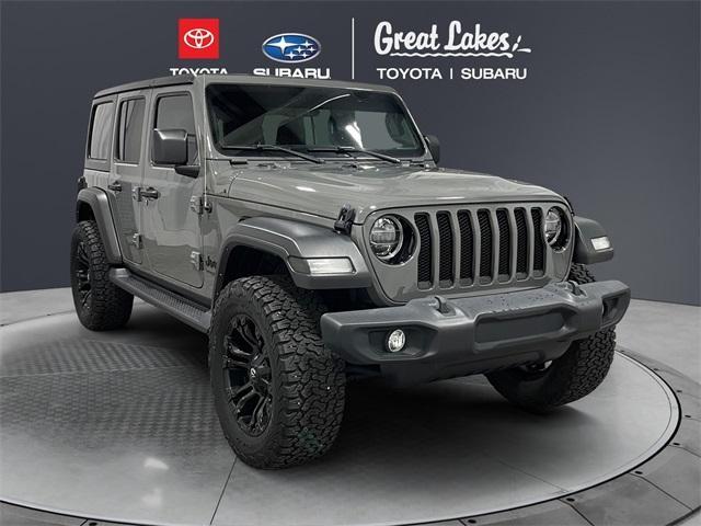 used 2021 Jeep Wrangler Unlimited car, priced at $30,022