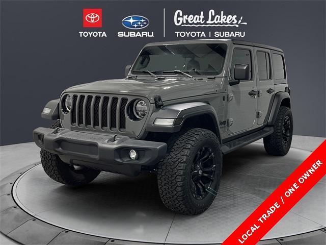 used 2021 Jeep Wrangler Unlimited car, priced at $32,587