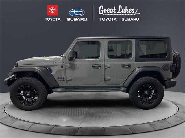 used 2021 Jeep Wrangler Unlimited car, priced at $30,022