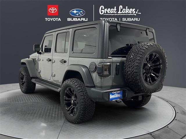 used 2021 Jeep Wrangler Unlimited car, priced at $30,022