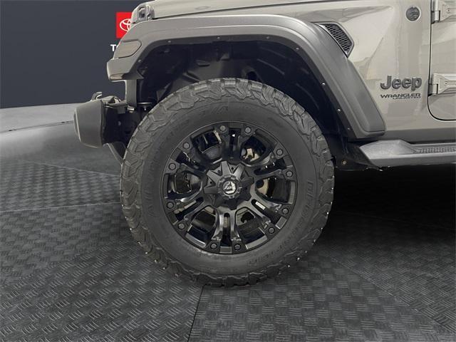 used 2021 Jeep Wrangler Unlimited car, priced at $30,022