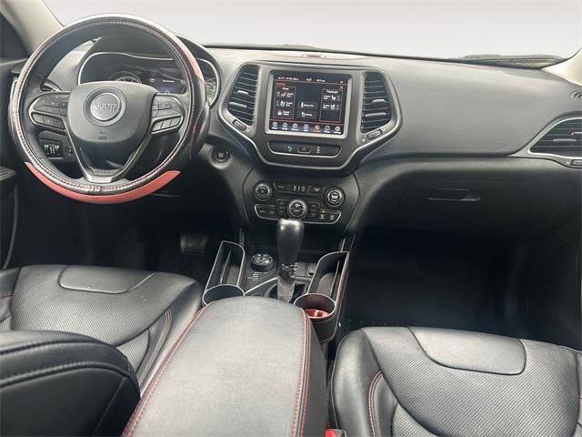 used 2021 Jeep Cherokee car, priced at $23,122