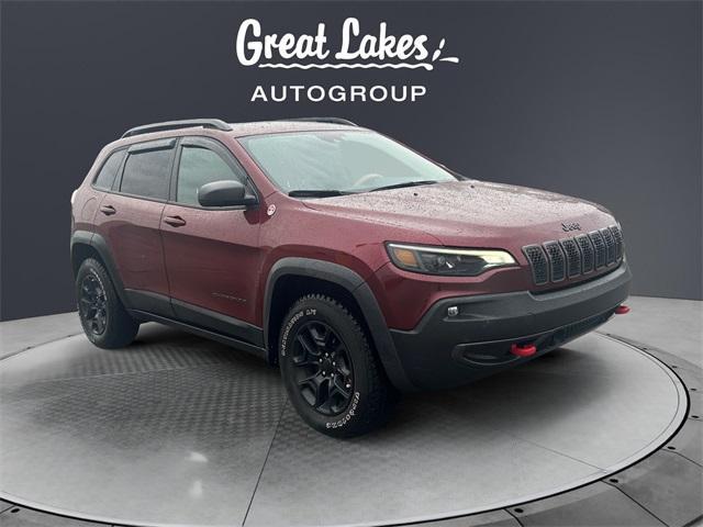 used 2021 Jeep Cherokee car, priced at $23,122