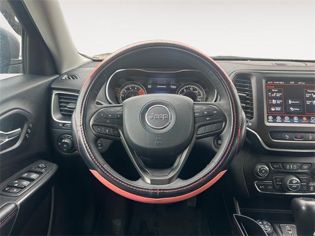 used 2021 Jeep Cherokee car, priced at $23,122