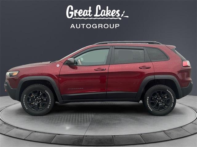 used 2021 Jeep Cherokee car, priced at $23,122