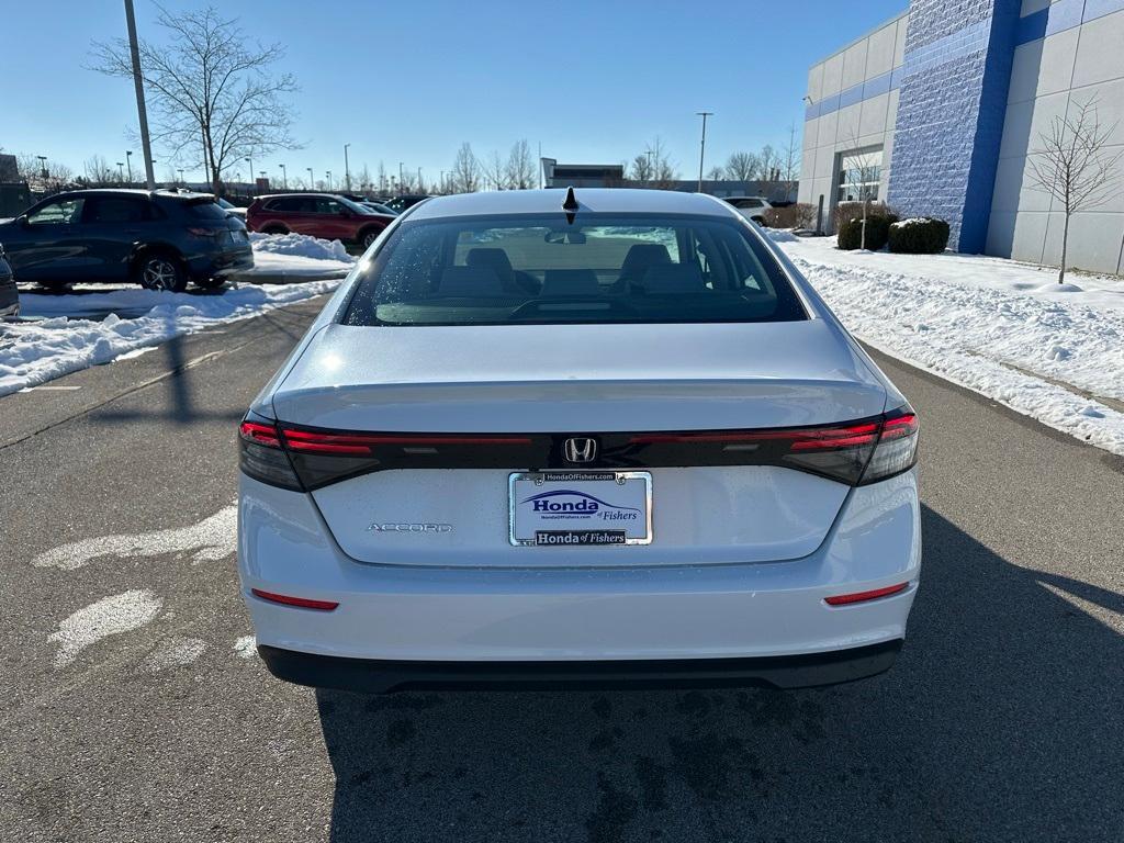 new 2025 Honda Accord car, priced at $32,110