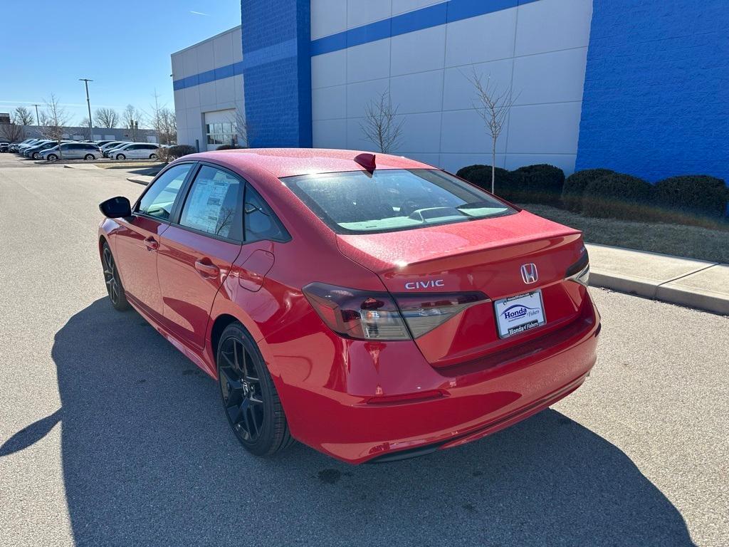 new 2025 Honda Civic car, priced at $27,400