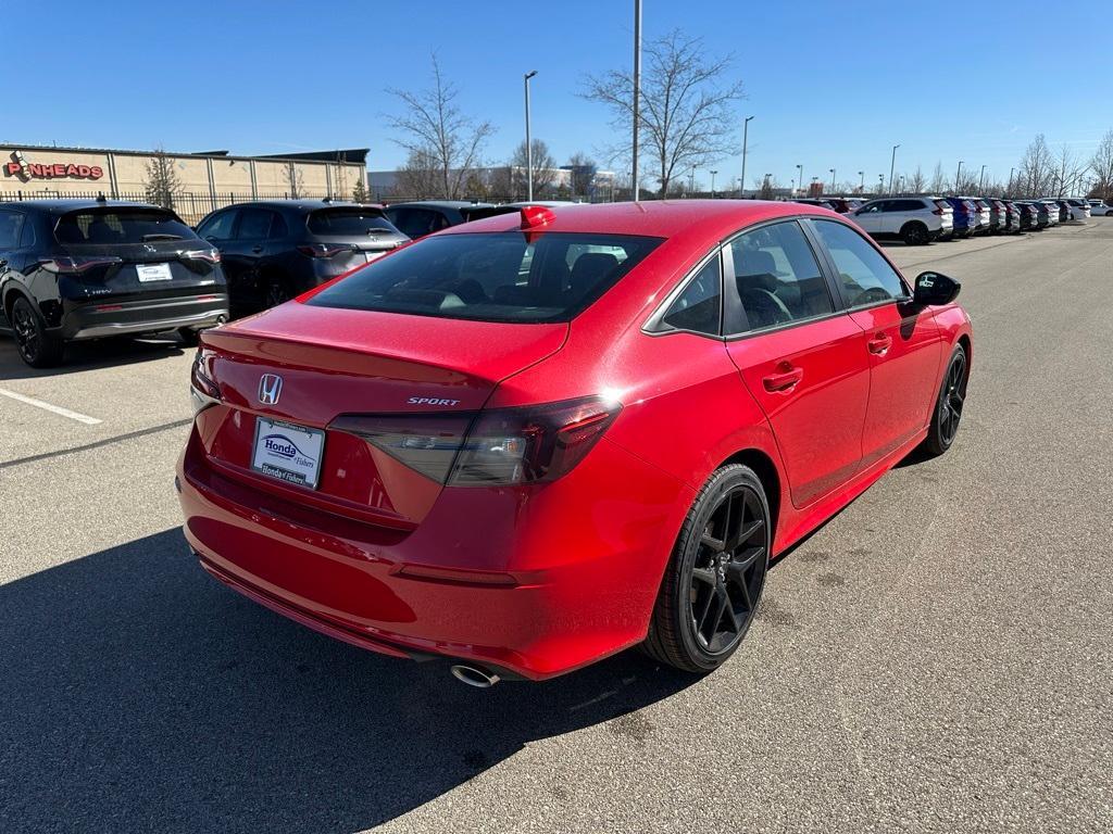 new 2025 Honda Civic car, priced at $27,400