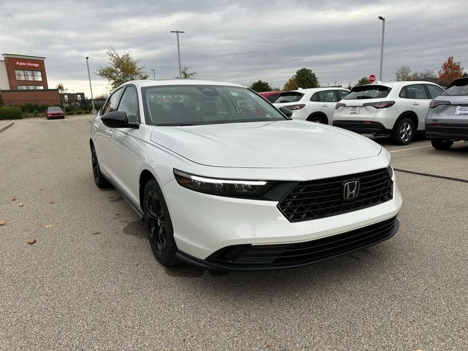 new 2025 Honda Accord car, priced at $32,110