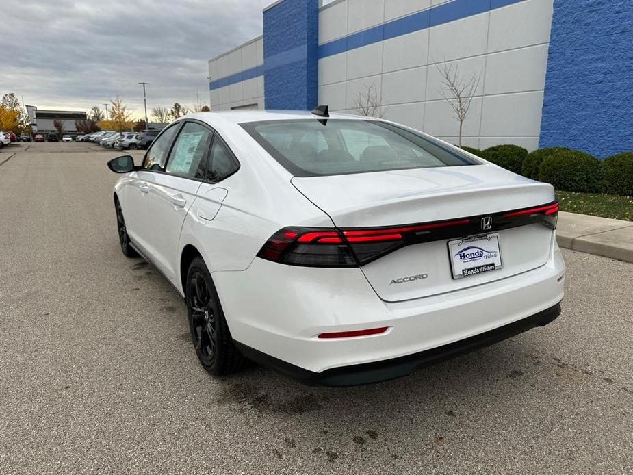 new 2025 Honda Accord car, priced at $32,110