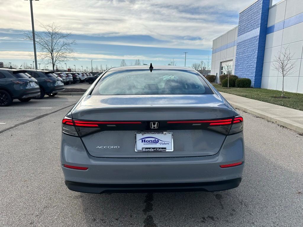 new 2025 Honda Accord car, priced at $32,110