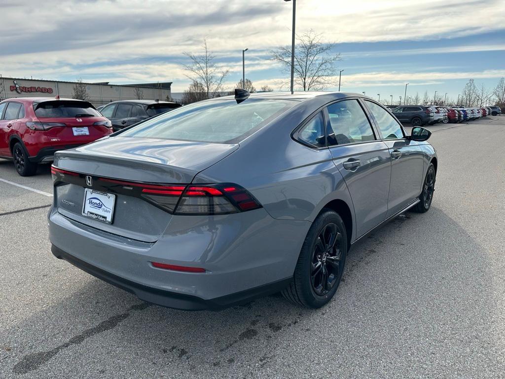 new 2025 Honda Accord car, priced at $32,110