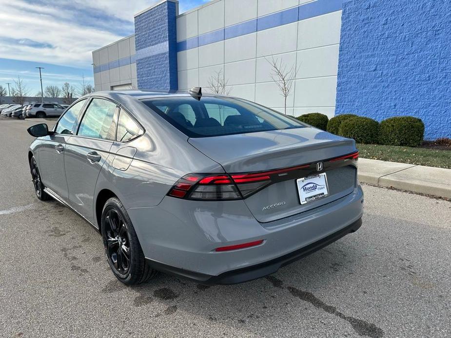 new 2025 Honda Accord car, priced at $32,110