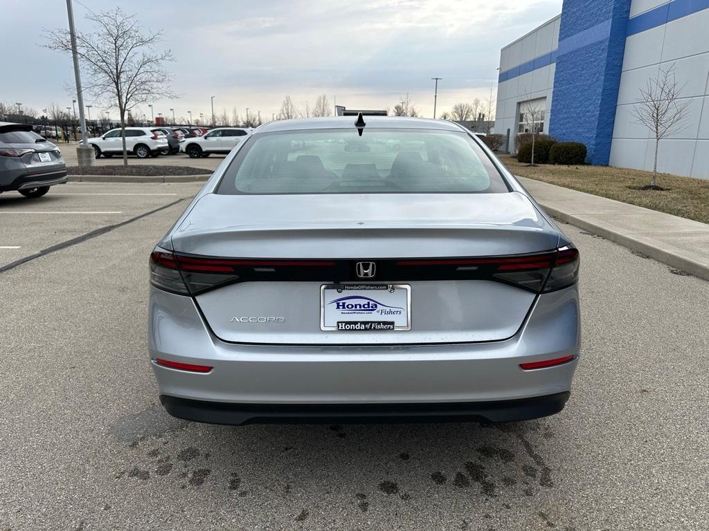 new 2025 Honda Accord car, priced at $31,710