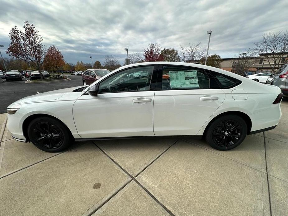 new 2025 Honda Accord car, priced at $32,110