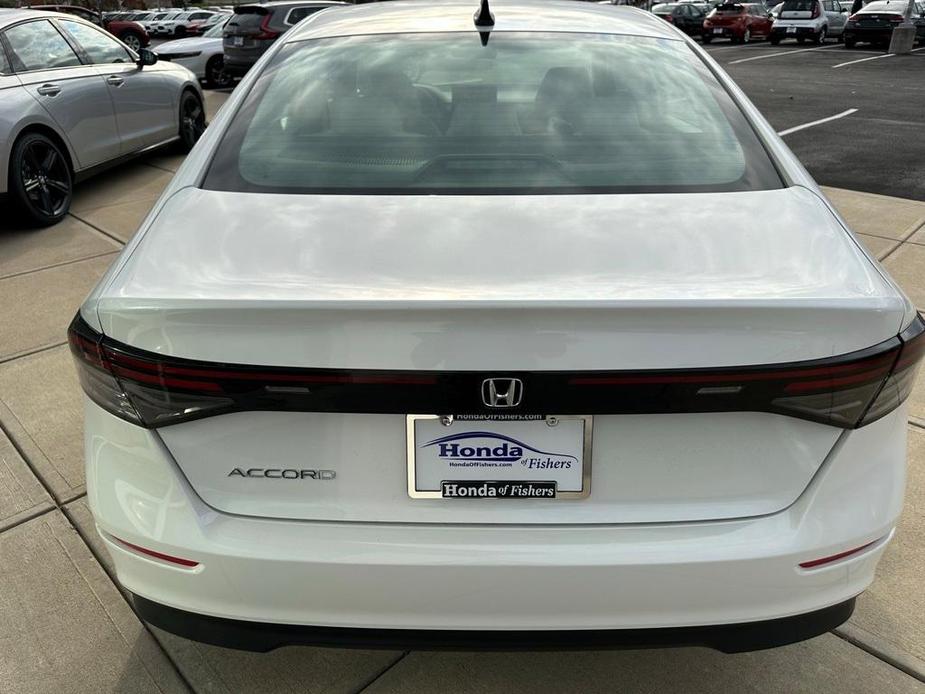 new 2025 Honda Accord car, priced at $32,110