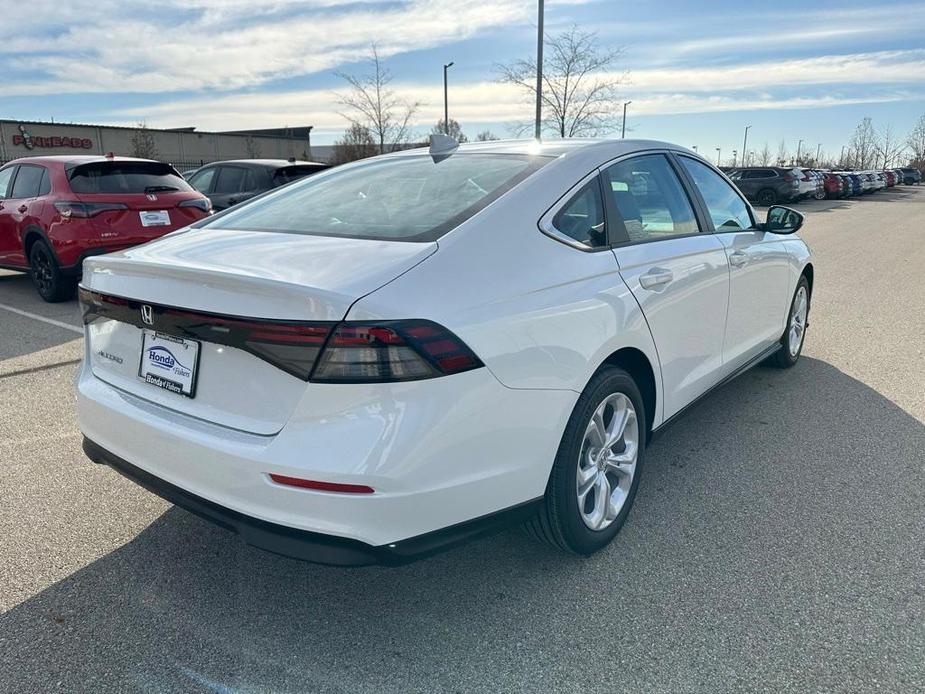 new 2025 Honda Accord car, priced at $29,845