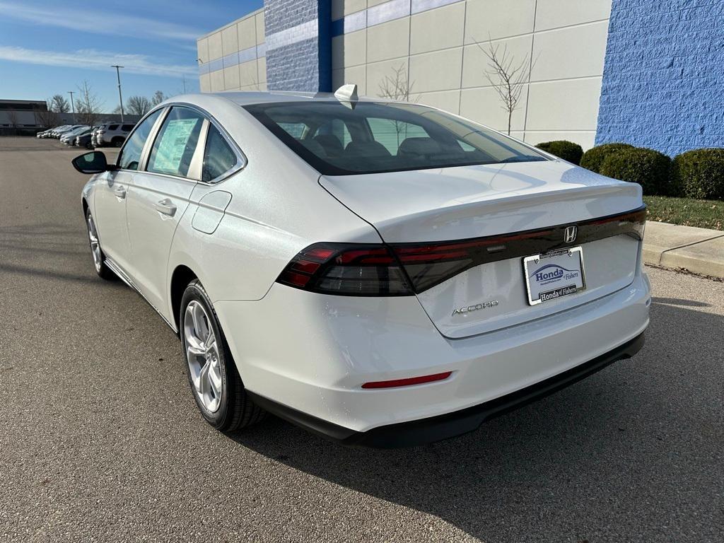 new 2025 Honda Accord car, priced at $29,845