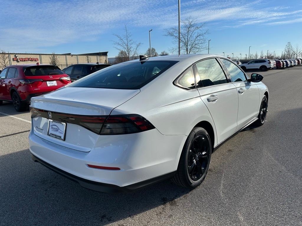 new 2025 Honda Accord car, priced at $32,110