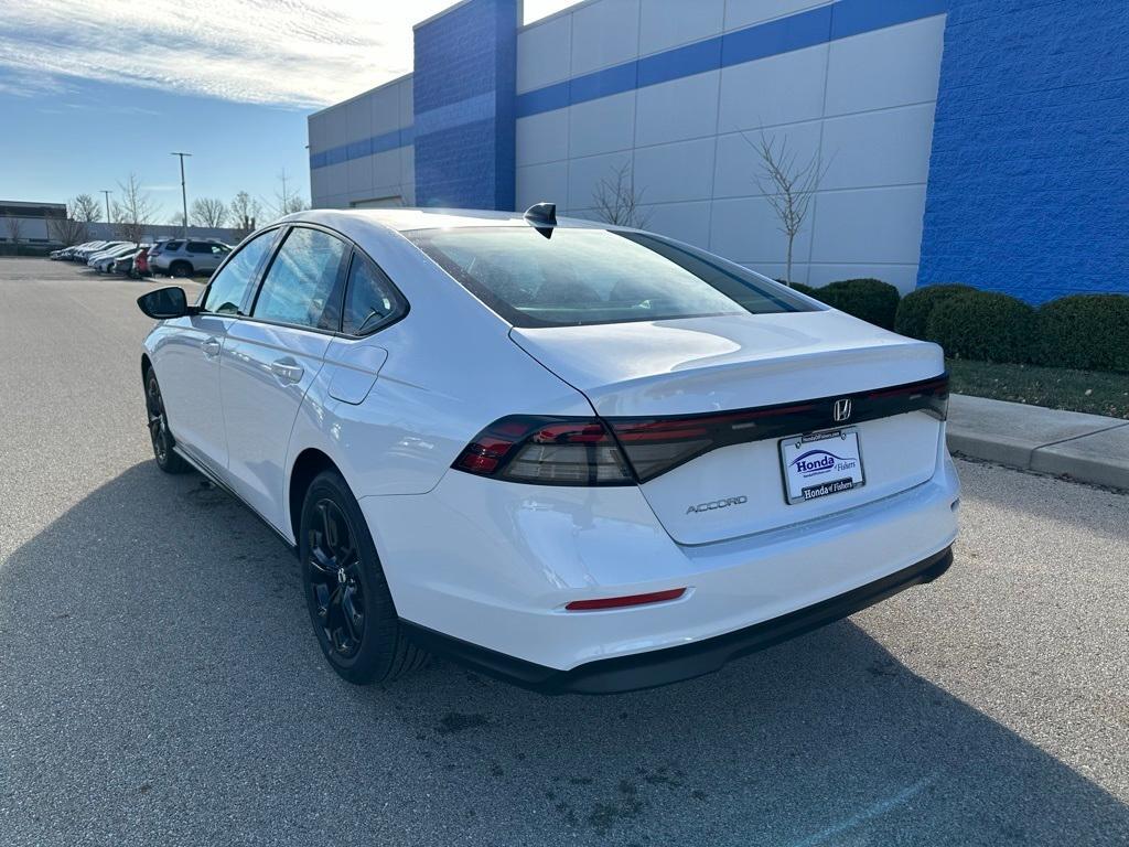 new 2025 Honda Accord car, priced at $32,110