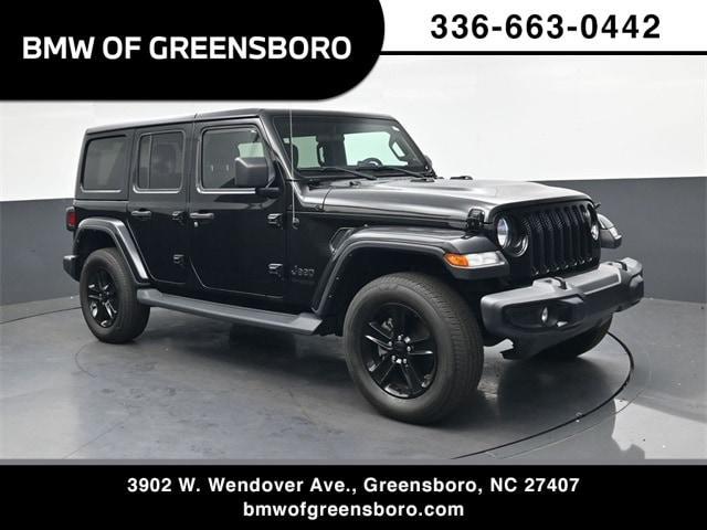 used 2021 Jeep Wrangler Unlimited car, priced at $33,968