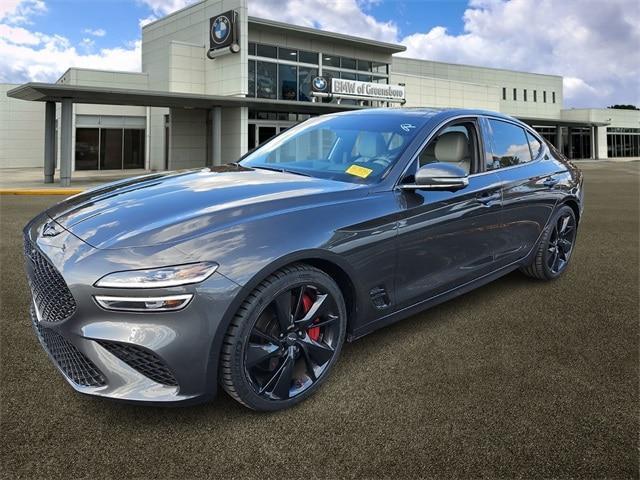 used 2022 Genesis G70 car, priced at $31,527