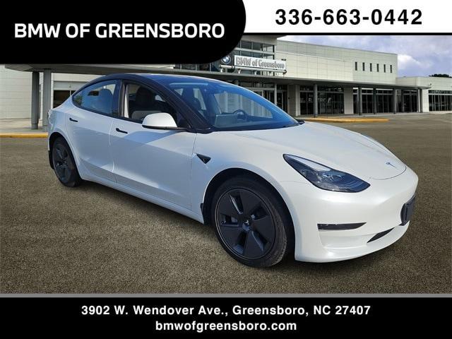used 2023 Tesla Model 3 car, priced at $24,600