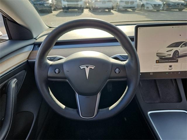 used 2023 Tesla Model 3 car, priced at $24,600
