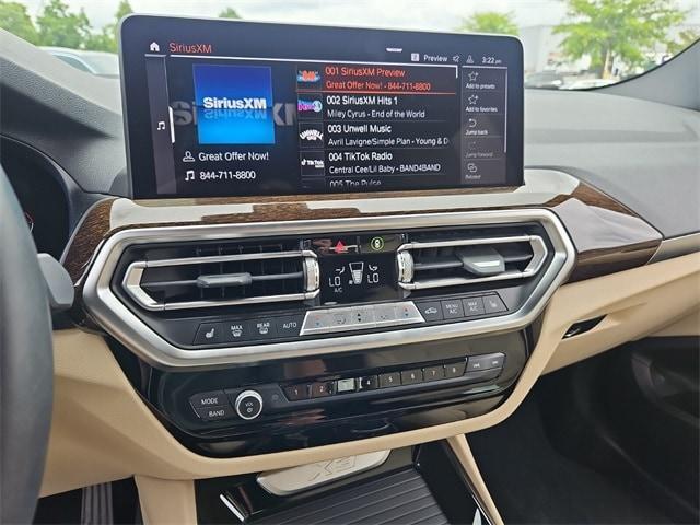 used 2022 BMW X3 car, priced at $39,991