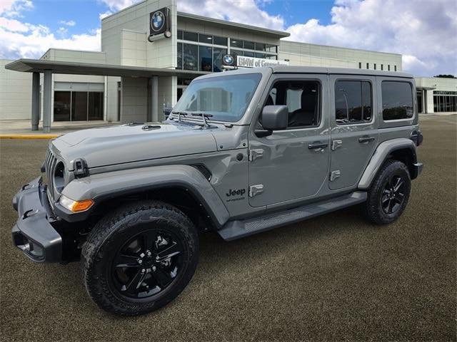 used 2022 Jeep Wrangler Unlimited car, priced at $35,991