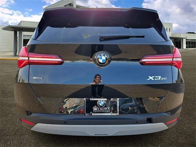 new 2025 BMW X3 car, priced at $58,135
