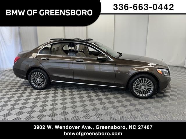 used 2015 Mercedes-Benz C-Class car, priced at $16,688