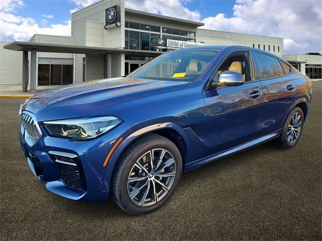 used 2022 BMW X6 car, priced at $61,499