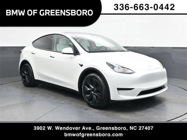 used 2025 Tesla Model Y car, priced at $39,991