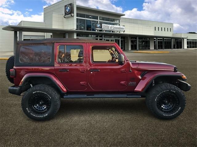 used 2021 Jeep Wrangler Unlimited car, priced at $27,499