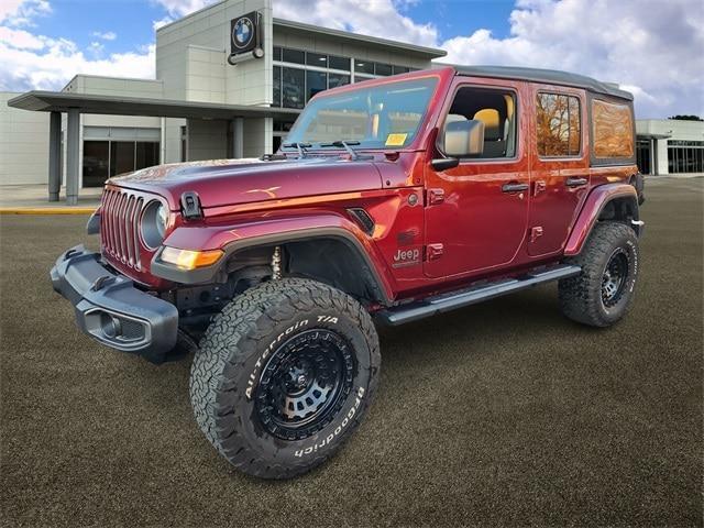 used 2021 Jeep Wrangler Unlimited car, priced at $27,499