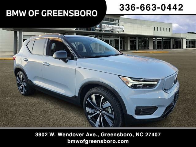 used 2021 Volvo XC40 Recharge Pure Electric car, priced at $29,468